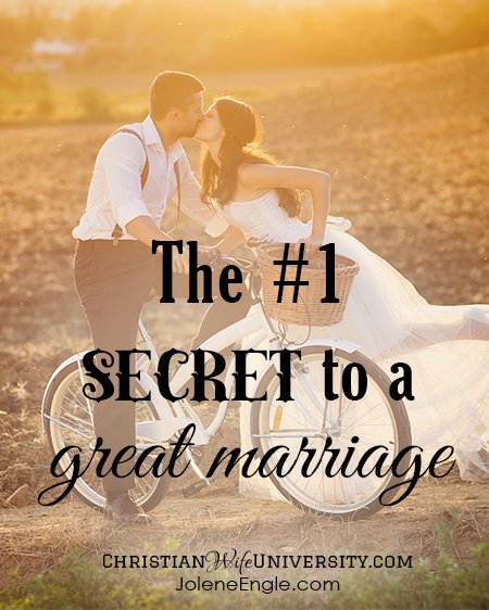 The #1 Secret to a Great Marriage