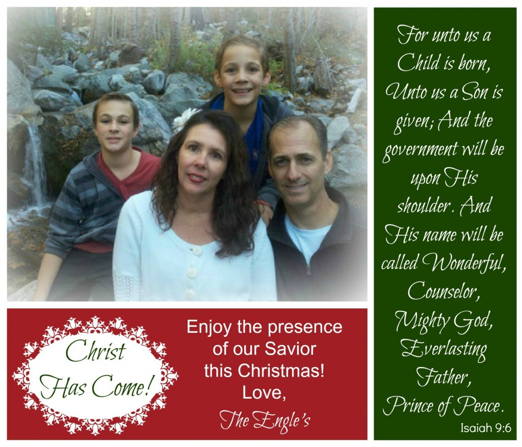 The Engles Christmas Card1