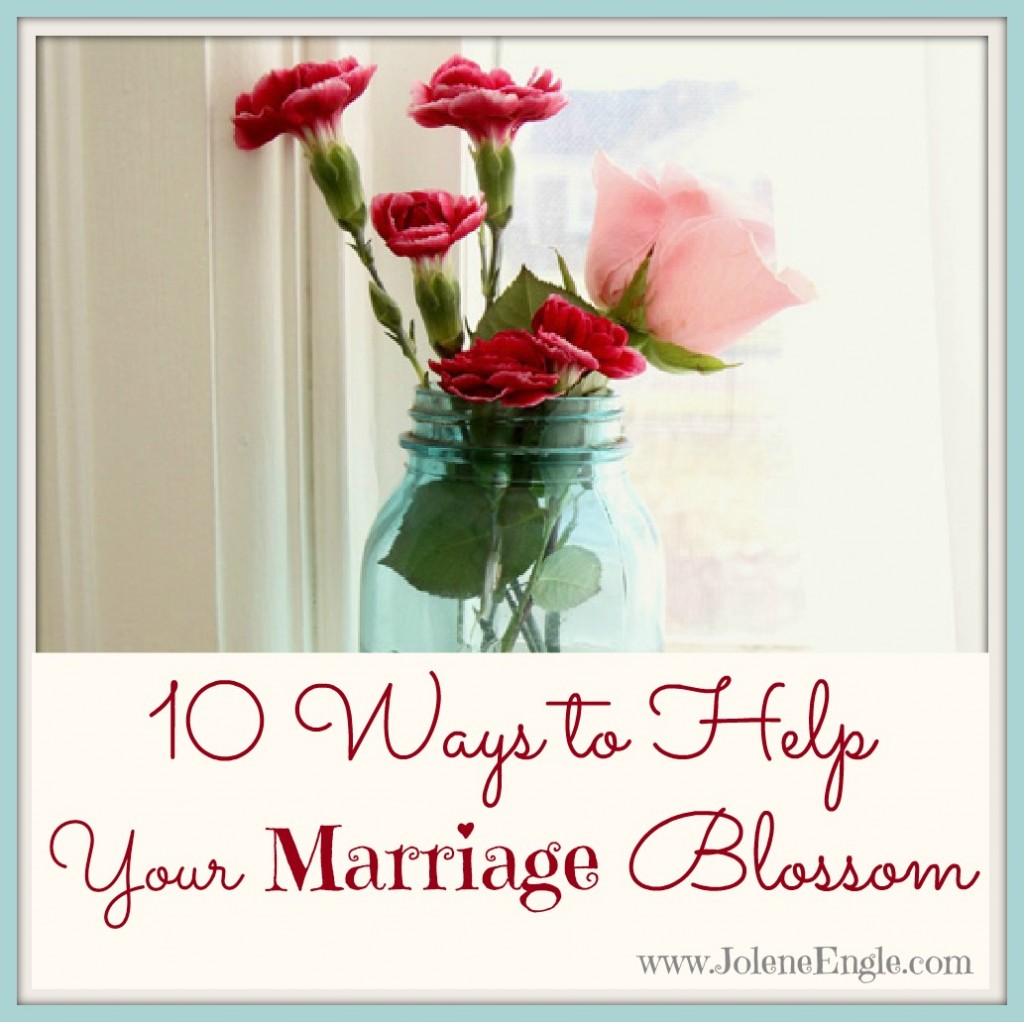 10 ways to help your marriage blossom