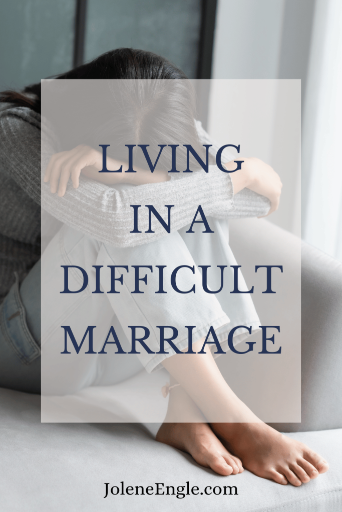 Living in a Difficult Marriage by Jolene Engle