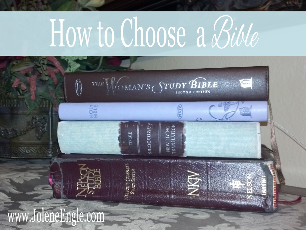 Choosing a Bible can be overwhelming. Here's some tips to help you with all your choices!