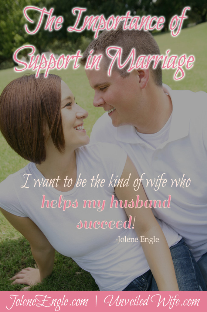 The Importance of Support in Marriage