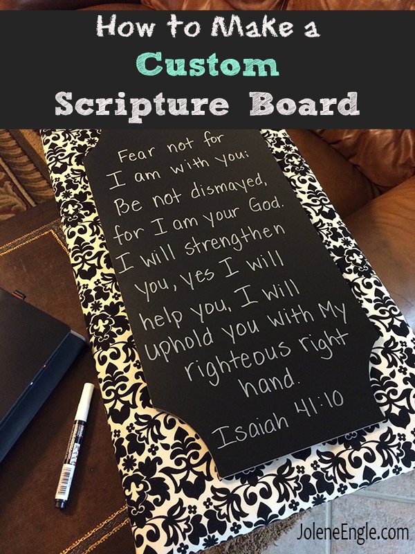 custom scripture board