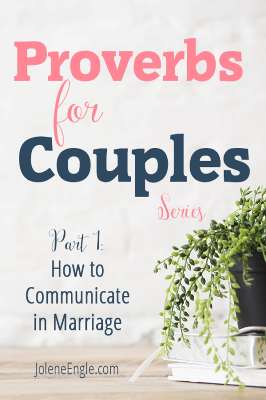 Proverbs for couples 1