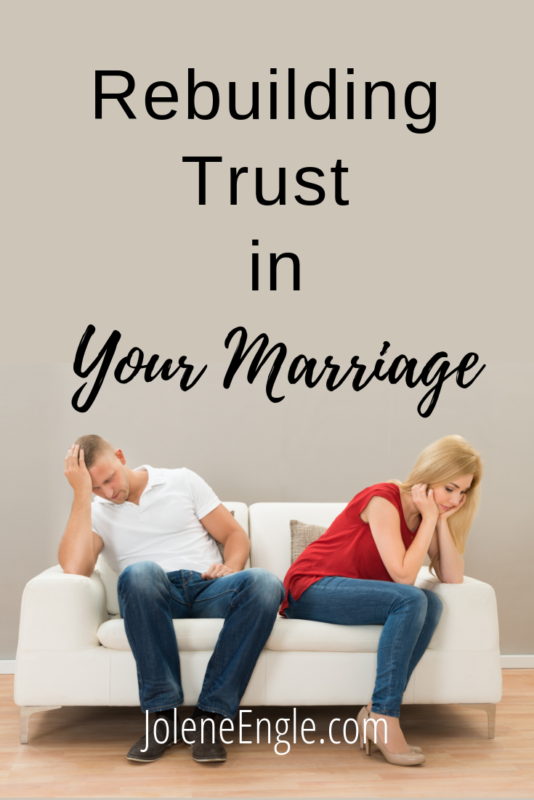 Rebuilding Trust in Your Marriage