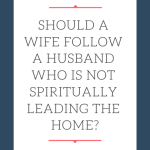 Should a Wife Follow a Husband