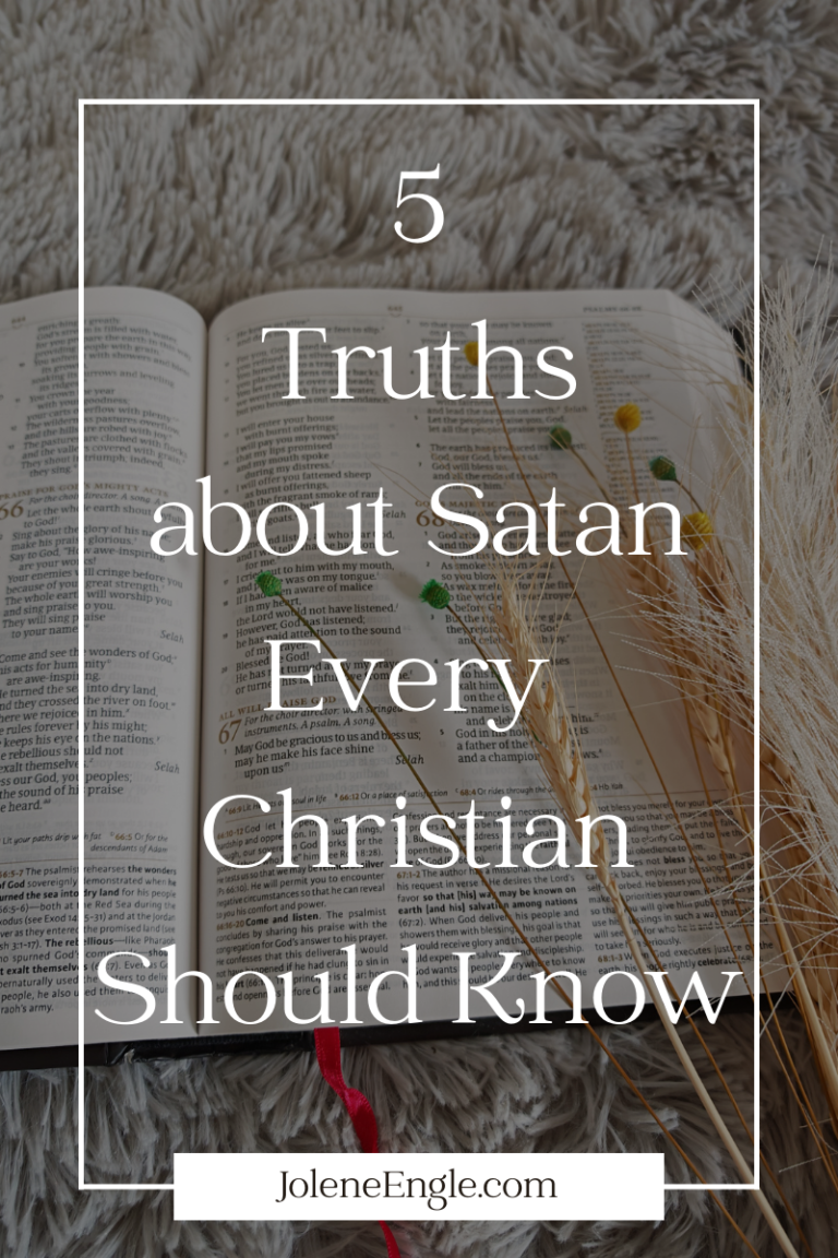 5 truths about satan every christian should know