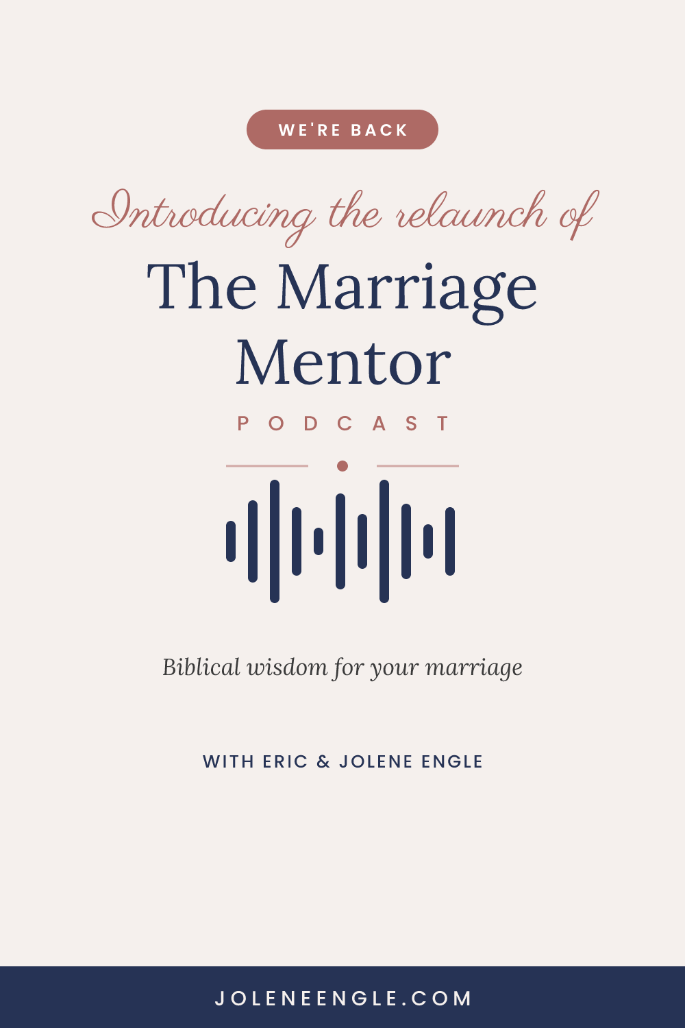 The Marriage Mentor Podcast Relaunch