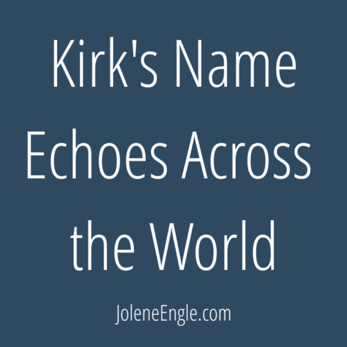 Kirks Name Echoes Across the World 1 600x503 square 54387cd7484bebcff637210b4304b54d